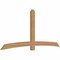Ekena Millwork Bellingham Timber Gable Bracket, Western Red Cedar, 108"W x 49"H x 3 1/2"D x 5 1/2"F, 11/12 Pitch GBW108X49X0406BEL00SWR - alternate 5